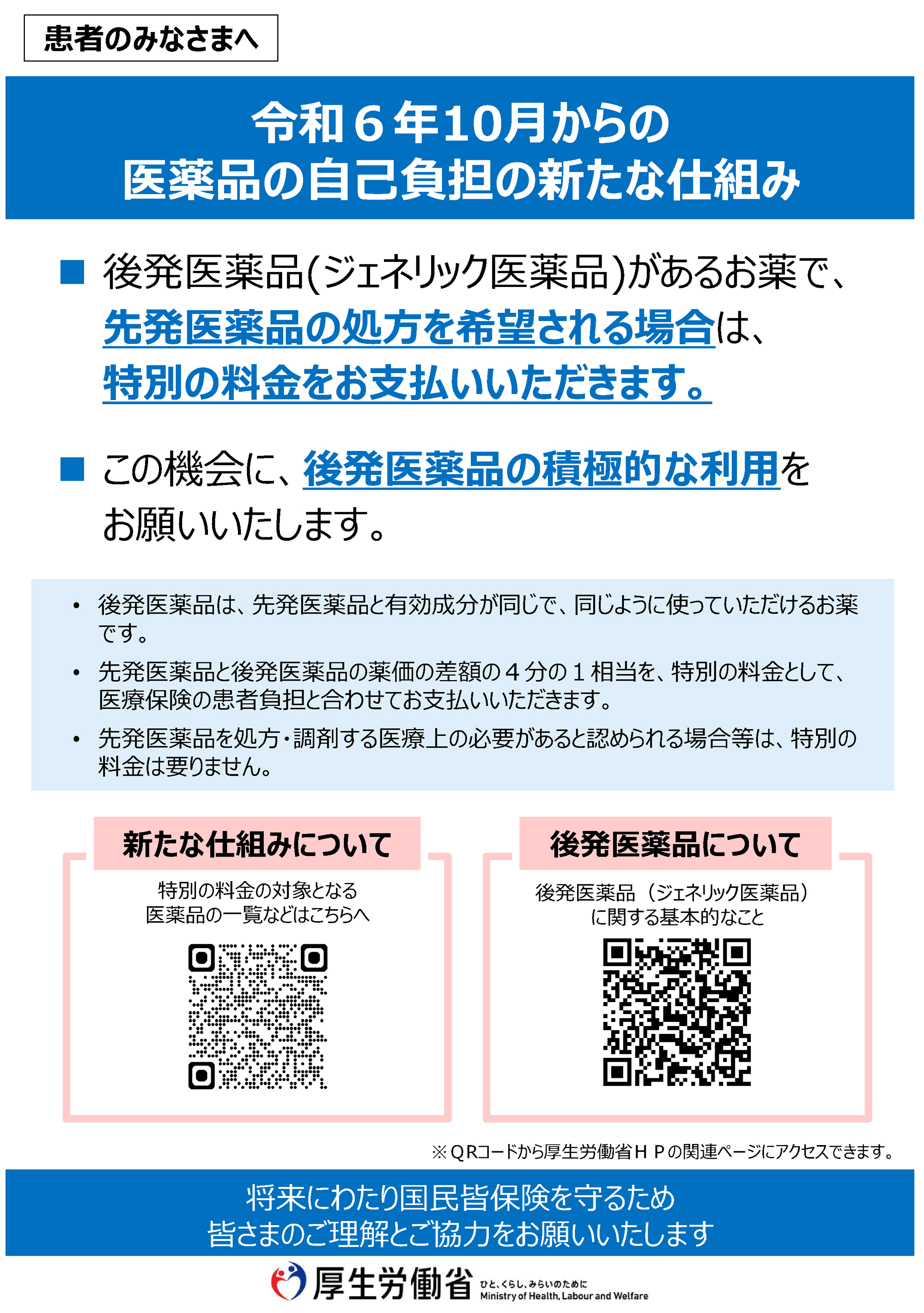 選定療養について